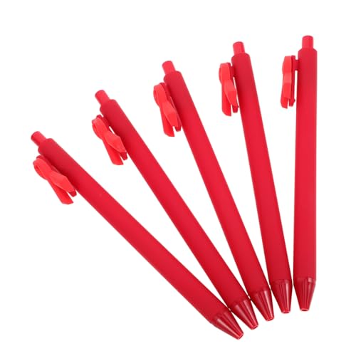 SHINEOFI 5 Stück Teiliges Dekorative Ribbon Kugelschreiber Glattes Unterstützend für Krebsförderung für Freiwillige und Büroaccessoires Praktische Festival Ballpoint Pens SHINEOFI 5 Stück Teiliges Dekorative Ribbon Kugelschreiber Glattes Unterstützend für Krebsförderung für Freiwillige und Büroaccessoires Praktische Festival Ballpoint Pens von SHINEOFI