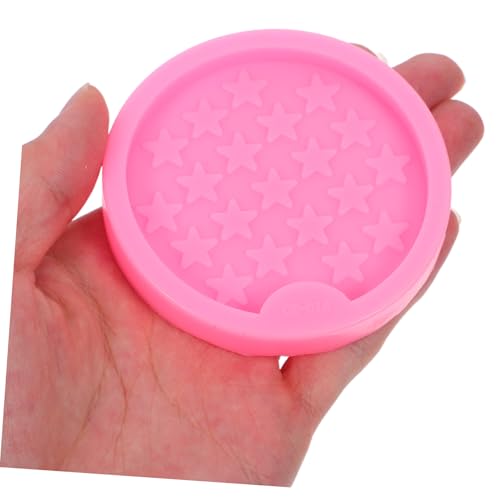 SHINEOFI 5 Stück Untersetzerform Silikon Coaster Formen handwerkliche Form Schalenformen für Epoxidharz Form zum Selbermachen DIY Bastelform Formen für Harzhandwerk Kieselgel Rosig SHINEOFI 5 Stück Untersetzerform Silikon Coaster Formen handwerkliche Form Schalenformen für Epoxidharz Form zum Selbermachen DIY Bastelform Formen für Harzhandwerk Kieselgel Rosig von SHINEOFI