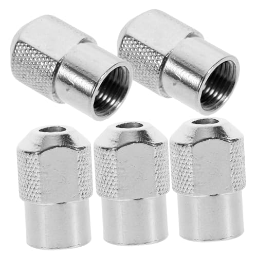 SHINEOFI 5 Stück kleine Nuss wiederverwendbare Mutter feste Nüsse M8x0,75 Futtermuttern Elektroschlüsselmuttern Teil einer elektrischen Schleifmaschine Zinklegierung Silver SHINEOFI 5 Stück kleine Nuss wiederverwendbare Mutter feste Nüsse M8x0,75 Futtermuttern Elektroschlüsselmuttern Teil einer elektrischen Schleifmaschine Zinklegierung Silver von SHINEOFI
