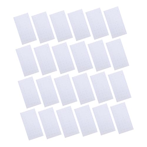 SHINEOFI 50 Blatt Lochverstärker Aufkleber Selbstklebend PVC Rundloch Schutzetiketten für Ringbücher und Lose Büro Schule Dokumentenschutz Weiß von SHINEOFI