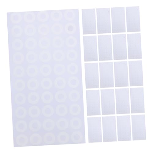 SHINEOFI 50 Blatt Runde PVC Schutzaufkleber Selbstklebende Etiketten für Papierordner Notizbücher und Kalender SHINEOFI 50 Blatt Runde PVC Schutzaufkleber Selbstklebende Etiketten für Papierordner Notizbücher und Kalender von SHINEOFI