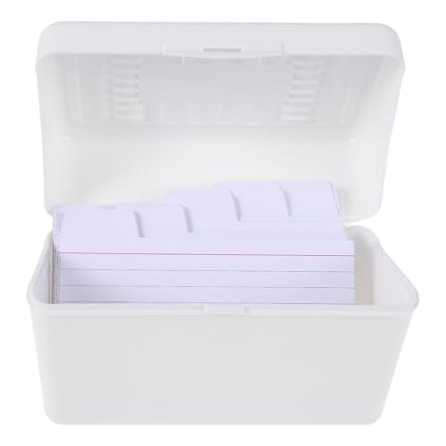 SHINEOFI 50 Karteikarten 3 Zoll Große Linierte Karteikarten Mit Aufbewahrungsbox – Tragbare Karteikarten Zum Lernen Notieren Und Auswendiglernen Von Wörtern SHINEOFI 50 Karteikarten 3 Zoll Große Linierte Karteikarten Mit Aufbewahrungsbox – Tragbare Karteikarten Zum Lernen Notieren Und Auswendiglernen Von Wörtern von SHINEOFI