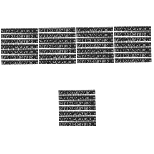 SHINEOFI 50 Sätze Preisschild Klein Etiketten Für Mini Zeigen Anzeige Bunt Würfel Einstellbarer Preisbrief Preisblock Preisständer Stehen Schmuckanhänger Plastik SHINEOFI 50 Sätze Preisschild Klein Etiketten Für Mini Zeigen Anzeige Bunt Würfel Einstellbarer Preisbrief Preisblock Preisständer Stehen Schmuckanhänger Plastik von SHINEOFI