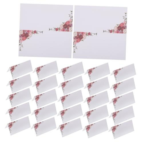 SHINEOFI 50 Stück Blanko Hochzeitseinladungskarten aus Karton Handbeschriftbare Einladungskarten für Hochzeiten Partys Geburtstage Vielseitige Sitzplatzkarten für Festliche Anlässe SHINEOFI 50 Stück Blanko Hochzeitseinladungskarten aus Karton Handbeschriftbare Einladungskarten für Hochzeiten Partys Geburtstage Vielseitige Sitzplatzkarten für Festliche Anlässe von SHINEOFI