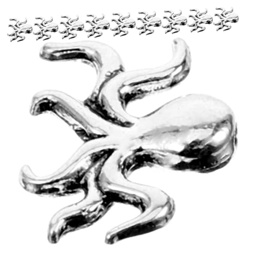 SHINEOFI 50 Stück DIY Anhänger Charms Perlen aus Zinklegierung Große Lochperlen für Armband Halskette Schmuckherstellung Einzigartiges Tierdesign für Individuelle Schmuckkreationen SHINEOFI 50 Stück DIY Anhänger Charms Perlen aus Zinklegierung Große Lochperlen für Armband Halskette Schmuckherstellung Einzigartiges Tierdesign für Individuelle Schmuckkreationen von SHINEOFI