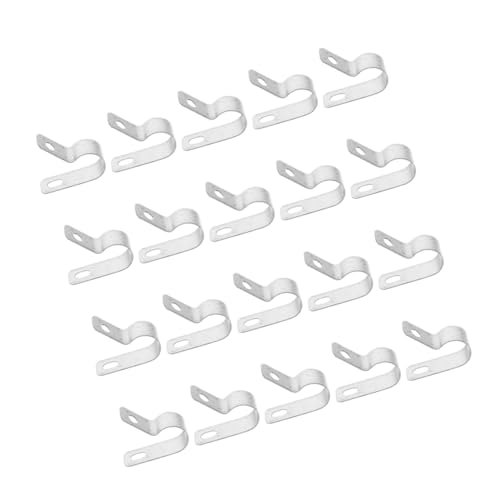 SHINEOFI 50 Stück Drahtklemme Drahtführungsklemmen Kabelklemmen für drinnen Kabel kleine Klemme dünn Kabelbefestigung kabel befestigen Kabelclips Kabeldrahtklammern Rostfreier Stahl Silver SHINEOFI 50 Stück Drahtklemme Drahtführungsklemmen Kabelklemmen für drinnen Kabel kleine Klemme dünn Kabelbefestigung kabel befestigen Kabelclips Kabeldrahtklammern Rostfreier Stahl Silver von SHINEOFI
