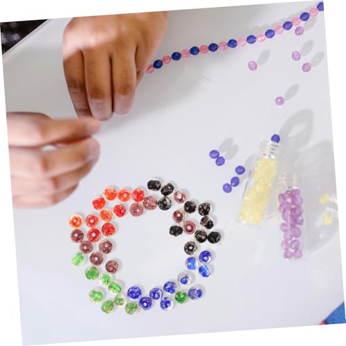 SHINEOFI 50 Stück Glasperlen Nachtleuchtend Runde Leuchtende Spacer Perlen für Diy Schmuck Basteln Armbänder Halsketten in Farben Flexibel Kombinierbar SHINEOFI 50 Stück Glasperlen Nachtleuchtend Runde Leuchtende Spacer Perlen für Diy Schmuck Basteln Armbänder Halsketten in Farben Flexibel Kombinierbar von SHINEOFI