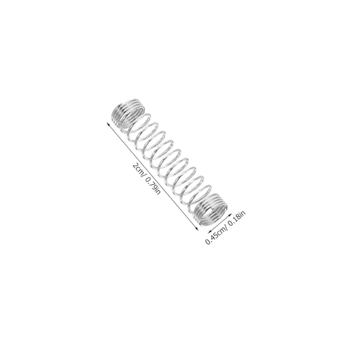 SHINEOFI 50 Stück Kugelschreiber Federn aus Edelstahl Drahtdurchmesser X Außendurchmesser X Kleine Mechanische Druckfedern zur Stiftmine Reparatur Langlebige Schreibfedern für Büro Schule SHINEOFI 50 Stück Kugelschreiber Federn aus Edelstahl Drahtdurchmesser X Außendurchmesser X Kleine Mechanische Druckfedern zur Stiftmine Reparatur Langlebige Schreibfedern für Büro Schule von SHINEOFI