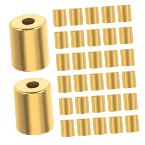 SHINEOFI 50 Stück Kupfer Ohrringverschlüsse für Ohrstecker Rutschend Langlebig für Schmuckherstellung Diy Accessoires Sicheres Tragen bei Alltag und Outdoor Aktivitäten von SHINEOFI
