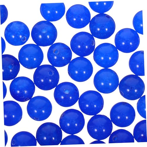 SHINEOFI 50 Stück Natürliche Lapis Lazuli Perlen Polierte Blaue Edelstein-spacer für DIY Schmuckherstellung Lose Runde Steine für Armbänder Halsketten Basteln von SHINEOFI