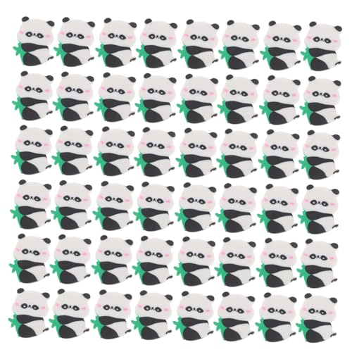 SHINEOFI 50 Stück Riesenpanda Eraser Süße Schulsachen Radiergummis Für Mädchen Panda Mini -radiergummis Cartoon-tier-radiergummi Radiergummi Im Panda-stil Tier Radiergummis Masse von SHINEOFI