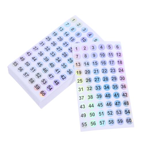 SHINEOFI 50 Stück Runde Nummer Aufkleber Selbstklebend Bunte Zahlenetiketten Für Lager Inventar Organisation und Beschriftung SHINEOFI 50 Stück Runde Nummer Aufkleber Selbstklebend Bunte Zahlenetiketten Für Lager Inventar Organisation und Beschriftung von SHINEOFI