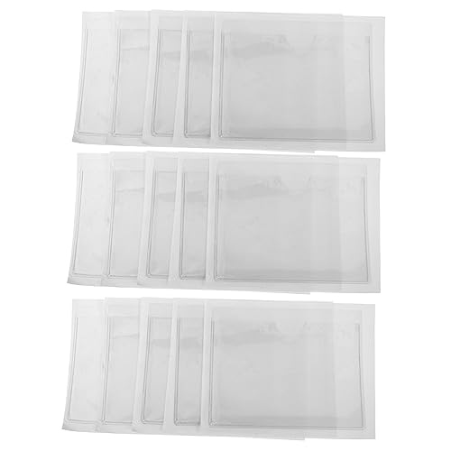 SHINEOFI 50 Stück Selbstklebende Etikettenhalter Klare PVC Kartenhüllen für Regalbeschriftungen Namensschilder und Etikettierung für Büro und Einzelhandel SHINEOFI 50 Stück Selbstklebende Etikettenhalter Klare PVC Kartenhüllen für Regalbeschriftungen Namensschilder und Etikettierung für Büro und Einzelhandel von SHINEOFI