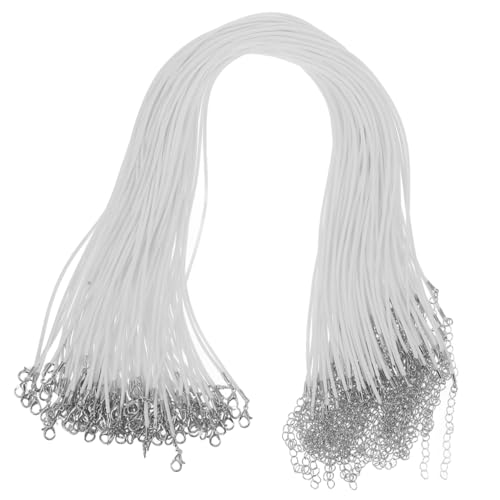 SHINEOFI 50 Stück Strap Langlebigem Gewachstem Schnur für Anhänger und Schmuckherstellung Robust und Einfach zu Verwenden SHINEOFI 50 Stück Strap Langlebigem Gewachstem Schnur für Anhänger und Schmuckherstellung Robust und Einfach zu Verwenden von SHINEOFI