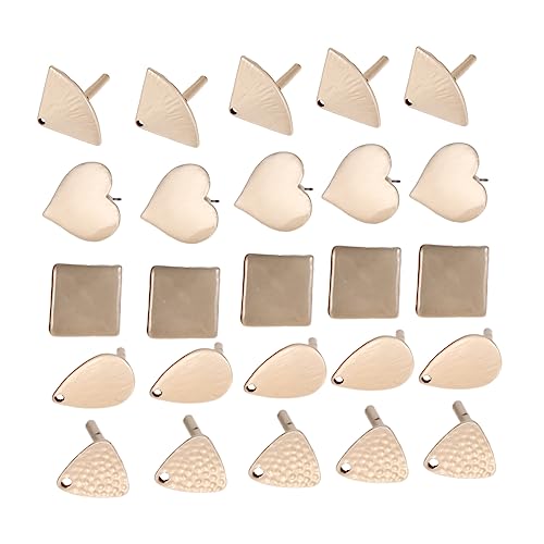 SHINEOFI 50 Stück Teiliges Diy Ohrstecker Geometrische Ohrschmuck Materialien Verschiedenen zum Basteln Einzigartiger Ohrringe und Schmuckzubehör SHINEOFI 50 Stück Teiliges Diy Ohrstecker Geometrische Ohrschmuck Materialien Verschiedenen zum Basteln Einzigartiger Ohrringe und Schmuckzubehör von SHINEOFI