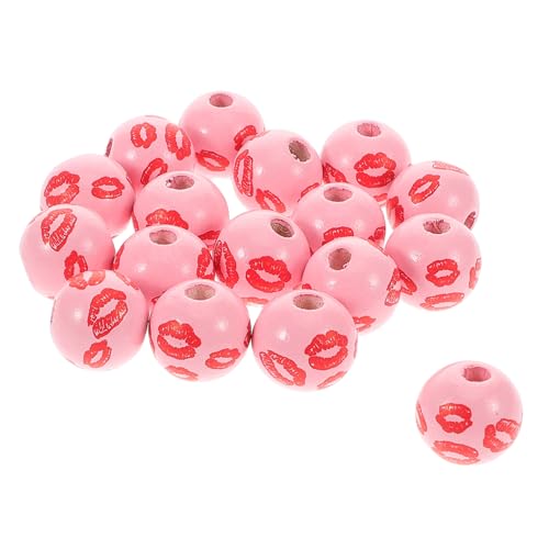SHINEOFI 50 Stück Teiliges Lippen-holzperlen in Romantisches Valentinstags-bastelzubehör für Schmuckherstellung Vielseitig für Armbänder Halsketten und Dekorationen Diy-perlen für SHINEOFI 50 Stück Teiliges Lippen-holzperlen in Romantisches Valentinstags-bastelzubehör für Schmuckherstellung Vielseitig für Armbänder Halsketten und Dekorationen Diy-perlen für von SHINEOFI
