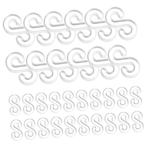 SHINEOFI 500 Stück Gummiband Verschlüsse S Clips für Armband Basteln Loom Clips für Diy Schmuck für Kreative Handarbeiten Vielseitig Einsetzbar SHINEOFI 500 Stück Gummiband Verschlüsse S Clips für Armband Basteln Loom Clips für Diy Schmuck für Kreative Handarbeiten Vielseitig Einsetzbar von SHINEOFI