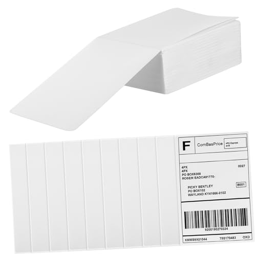 SHINEOFI 500 Stück Namensetiketten Aufkleber direkte thermische Versandetiketten thermisches Etikett klebrig büromaterial etikettenpapier Nachfüllpackungen für Etikettendrucker Namensschild von SHINEOFI