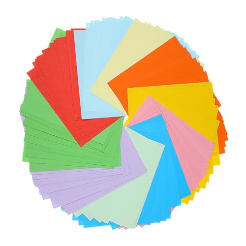 SHINEOFI 500 Stück Origami Papier Doppelseitig Farbig Quadratisch Buntes Bastelpapier Für Anfänger Originelles Falten DIY Handwerk Kunstprojekte SHINEOFI 500 Stück Origami Papier Doppelseitig Farbig Quadratisch Buntes Bastelpapier Für Anfänger Originelles Falten DIY Handwerk Kunstprojekte von SHINEOFI
