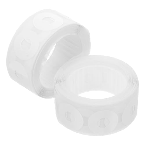 SHINEOFI 500 Stück Seitenverstärkungskreise Verstärkungskreise Aus Papier Locher Aufkleber Lochstanzverstärkungsaufkleber Weiß Pvc von SHINEOFI