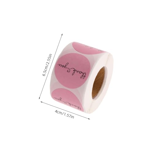 SHINEOFI 500 Stück dekorative Aufkleber Französisch danke Aufkleber für Kleinunternehmen Kleinunternehmen Labels Rosa SHINEOFI 500 Stück dekorative Aufkleber Französisch danke Aufkleber für Kleinunternehmen Kleinunternehmen Labels Rosa von SHINEOFI