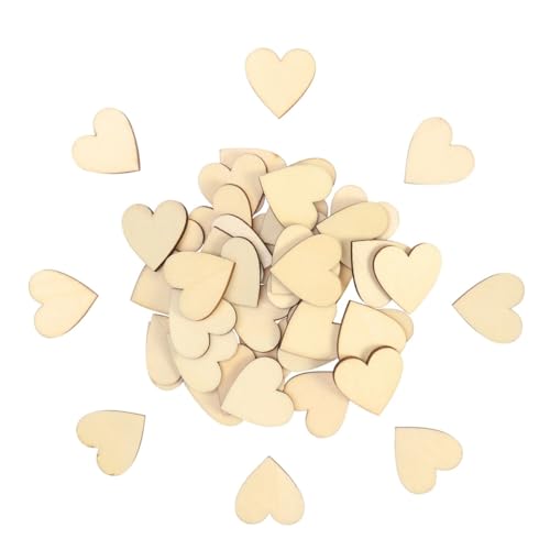 SHINEOFI 50Stücke Leere Herz Holzscheiben für DIY Bastelprojekte Naturfarben für Hochzeiten Dekoration und Scrapbooking Hochwertigem Holz SHINEOFI 50Stücke Leere Herz Holzscheiben für DIY Bastelprojekte Naturfarben für Hochzeiten Dekoration und Scrapbooking Hochwertigem Holz von SHINEOFI