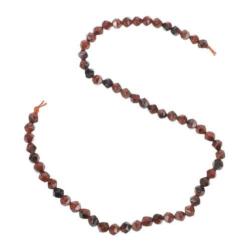 SHINEOFI 58 Stück Natürliche Steinlose Perlen Facettierte Spacer Charms für Diy Schmuckherstellung von Armbändern und Bastelprojekten von SHINEOFI