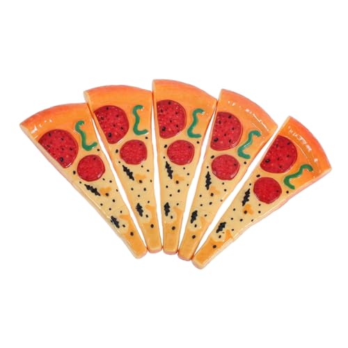 SHINEOFI 5Stücke Pizza Kugelschreiber Einzigartige Schreibwaren für Schule und Büro Kreatives und Lustiges Design Langlebige für Müheloses Schreiben Perfektes für Partys von SHINEOFI