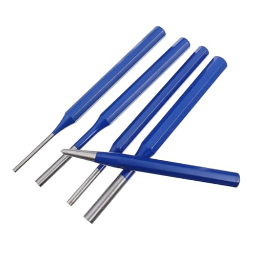 SHINEOFI 5Stücke Zylinderstempel Für Holzbearbeitung Präzisions Center Punch Werkzeug Gehärteter Rostfrei Für Präzise Bohrungen Und Arbeiten An Holzoberflächen von SHINEOFI