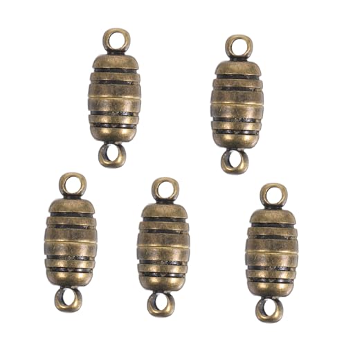 SHINEOFI 5stücke Schmuckverschluss Magnetverschluss Für Schmuck Kupfer-halskettenverschluss Anhängerverschluss Schmuckverschlüsse Zur Herstellung Diy-schmuckzubehör Armbandverschluss SHINEOFI 5stücke Schmuckverschluss Magnetverschluss Für Schmuck Kupfer-halskettenverschluss Anhängerverschluss Schmuckverschlüsse Zur Herstellung Diy-schmuckzubehör Armbandverschluss von SHINEOFI