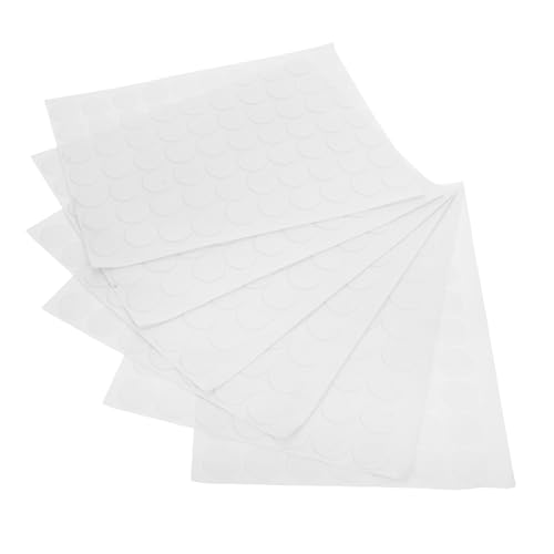 SHINEOFI 6 Blätter Durchsichtige Klebepads Kleberaufkleber Doppelseitige Aufkleber Doppelseitiges Entfernbares Klebeband Doppelseitiges Klebeband Klar Transparent Acryl von SHINEOFI