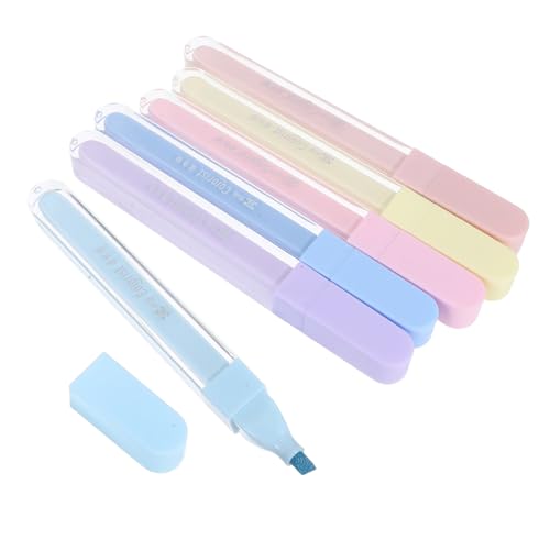 SHINEOFI 6 Glitzer-textmarker: Glitzernde, Nicht Verlaufende Marker Mit Keilspitzen – Bibelstudien-anmerkungen Und Tagebuch-zubehör – Sonntagsschul-essentials SHINEOFI 6 Glitzer-textmarker: Glitzernde, Nicht Verlaufende Marker Mit Keilspitzen – Bibelstudien-anmerkungen Und Tagebuch-zubehör – Sonntagsschul-essentials von SHINEOFI