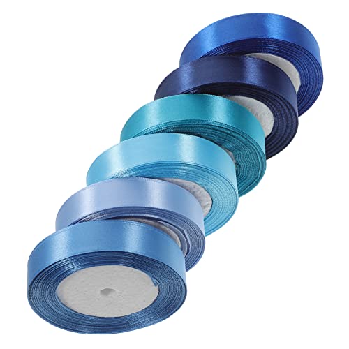 SHINEOFI 6 Rollen Dekorationsbänder Breites Satinband Farben für Geschenkverpackungen Bastelarbeiten und Hochzeitsdekoration Hochwertige Waschbare Bänder für Kreative DIY Projekte SHINEOFI 6 Rollen Dekorationsbänder Breites Satinband Farben für Geschenkverpackungen Bastelarbeiten und Hochzeitsdekoration Hochwertige Waschbare Bänder für Kreative DIY Projekte von SHINEOFI