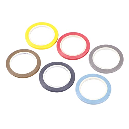 SHINEOFI 6 Rollen Geschenkverpackungsband Fotoalbumband papierklebeband selber machen kreatives Klebeband von SHINEOFI