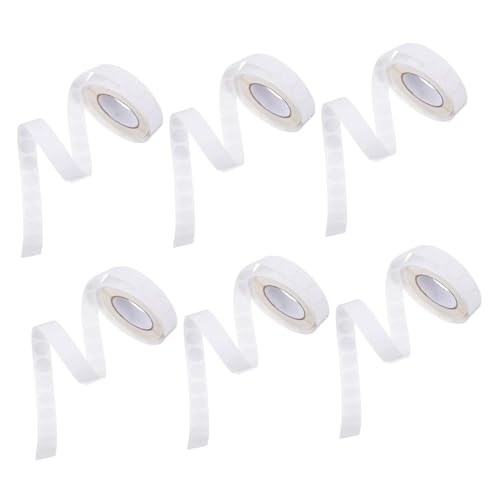 SHINEOFI 6 Rollen Rundes Selbstklebendes Etikett Klebetiketten Beschreibbare Etikettenaufkleber Selbstklebender Etikettenaufkleber Kleine Runde Etiketten Kreisaufkleber Weiß Papier SHINEOFI 6 Rollen Rundes Selbstklebendes Etikett Klebetiketten Beschreibbare Etikettenaufkleber Selbstklebender Etikettenaufkleber Kleine Runde Etiketten Kreisaufkleber Weiß Papier von SHINEOFI