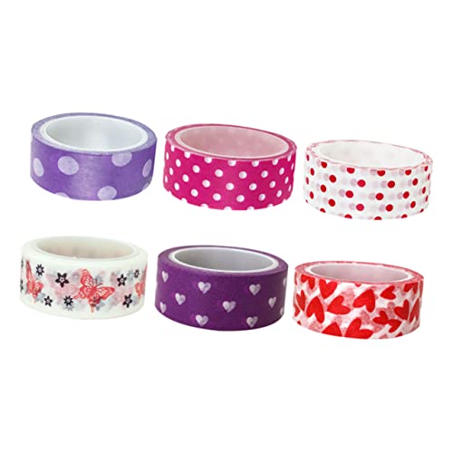 SHINEOFI 6 Rollen papierklebeband selber machen Bastelband Sammelalbum Papier Klebeband bastelmaterial für bastelsets für Papierdekoration Sammelklebeband tagebuch klebeband SHINEOFI 6 Rollen papierklebeband selber machen Bastelband Sammelalbum Papier Klebeband bastelmaterial für bastelsets für Papierdekoration Sammelklebeband tagebuch klebeband von SHINEOFI