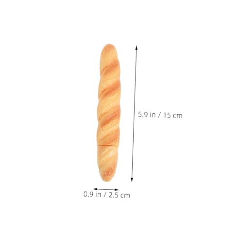SHINEOFI 6 Stück Brot-kugelschreiber Kreative Schreibstifte mit Glatter Tinte Niedliche Lebensmittel-design Stifte für Schule Büro Party-goodie-bags Tragbare Schreibwaren für Altersgruppen von SHINEOFI