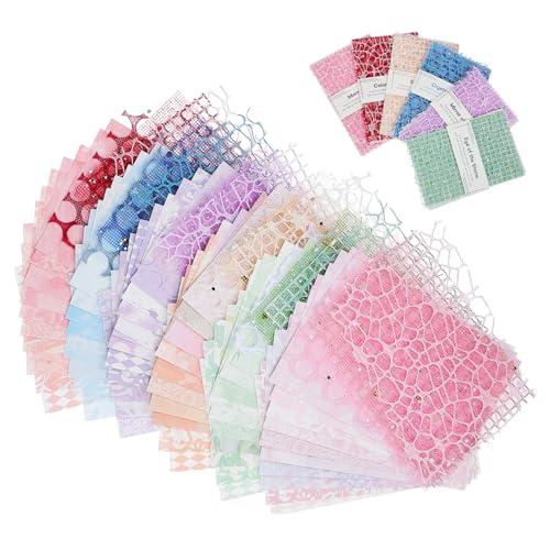 SHINEOFI 6 Stück Dekoratives Scrapbook Papier Teiliges Musterpapier für Journaling Basteln und Kreative Projekte Vielseitig Einsetzbares Glattes Schreibpapier für Diy Designs und von SHINEOFI