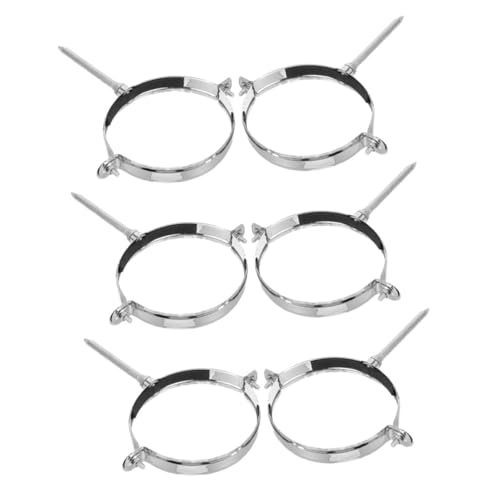 SHINEOFI 6 Stück Einstellbare Kaminrohrhalter Teiliges Sichere Befestigungsklammern für Ofenrohre Einfache Montage Robustes Rohrmontagezubehör für Kamin und Abgasrohre SHINEOFI 6 Stück Einstellbare Kaminrohrhalter Teiliges Sichere Befestigungsklammern für Ofenrohre Einfache Montage Robustes Rohrmontagezubehör für Kamin und Abgasrohre von SHINEOFI