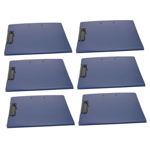 SHINEOFI 6 Stück Klemmbrett Ordner mit Starkem Doppelclip Teiliges Stabiler Dokumentenhalter für Büro und Schule Leicht und Tragbar Modernes Design für Professionelle Organisation SHINEOFI 6 Stück Klemmbrett Ordner mit Starkem Doppelclip Teiliges Stabiler Dokumentenhalter für Büro und Schule Leicht und Tragbar Modernes Design für Professionelle Organisation von SHINEOFI
