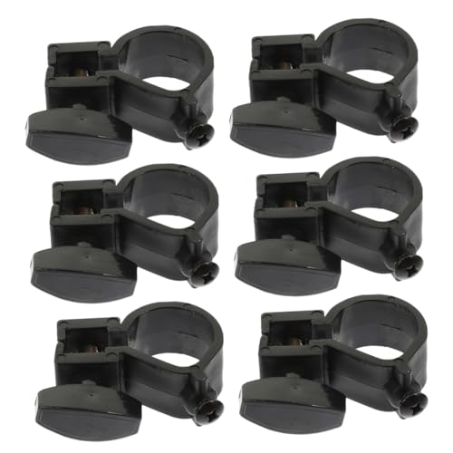 SHINEOFI 6 Stück Kompakte Zubehörteile für Malstativen Fixierung Tray Schnallen und Clips für Kunstprojekte Schwarz SHINEOFI 6 Stück Kompakte Zubehörteile für Malstativen Fixierung Tray Schnallen und Clips für Kunstprojekte Schwarz von SHINEOFI
