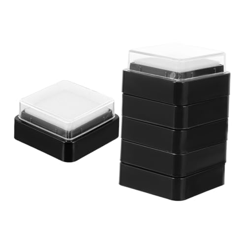 SHINEOFI 6 Stück Leere Stempelkissen für Diy Projekte Waschbare Vielseitige Bastelstempel für Büro und Schule Einfach zu Bedienen und Tragbar Ink Pads SHINEOFI 6 Stück Leere Stempelkissen für Diy Projekte Waschbare Vielseitige Bastelstempel für Büro und Schule Einfach zu Bedienen und Tragbar Ink Pads von SHINEOFI