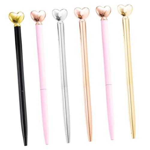 SHINEOFI 6 Stück Liebe Kugelschreiber Du Stift Magnetstift Gast Kugelschreiber Luxus Feiner Kugelschreiber Schwarze Kugelschreiber Männer Tipp Goldfarbener Stift Goldener Stift Metall SHINEOFI 6 Stück Liebe Kugelschreiber Du Stift Magnetstift Gast Kugelschreiber Luxus Feiner Kugelschreiber Schwarze Kugelschreiber Männer Tipp Goldfarbener Stift Goldener Stift Metall von SHINEOFI