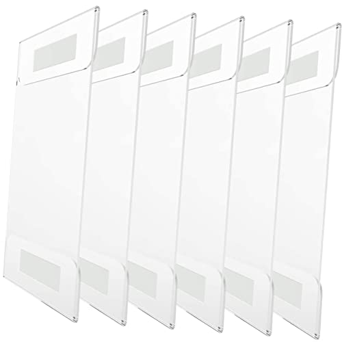 SHINEOFI 6 Stück Schilderhalter aus Acryl Tischnummernrahmen Tür doppelt Tischnummernhalter Platte acrylständer hochzeitsdeko hochzeitsdeco Bildhalter für Tische Displayständer aus Acryl SHINEOFI 6 Stück Schilderhalter aus Acryl Tischnummernrahmen Tür doppelt Tischnummernhalter Platte acrylständer hochzeitsdeko hochzeitsdeco Bildhalter für Tische Displayständer aus Acryl von SHINEOFI