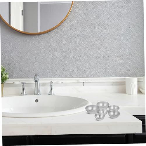 SHINEOFI 6 Stück Teiliges Aluminium Druckguss Badebombenform Kugelförmig für Diy und Handgemachte Seifen Robuste Vielseitige Formen für Badekugel Design im Heim und Studiobereich SHINEOFI 6 Stück Teiliges Aluminium Druckguss Badebombenform Kugelförmig für Diy und Handgemachte Seifen Robuste Vielseitige Formen für Badekugel Design im Heim und Studiobereich von SHINEOFI