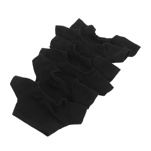 SHINEOFI 6 Stück Teiliges Bärent Shirts für Plüschtiere Weiche Runde Kragen Doll Kleidung Austauschbare Bequeme T Shirts für Kuscheltiere und Puppen von SHINEOFI