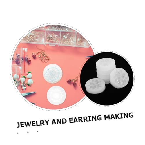 SHINEOFI 6 Stück Teiliges Blumen Silikonform für DIY Epoxidharz Schmuck Ornamente Basteln Flexible Langlebige Gießform für Kreative Dekorationen und Handwerksprojekte SHINEOFI 6 Stück Teiliges Blumen Silikonform für DIY Epoxidharz Schmuck Ornamente Basteln Flexible Langlebige Gießform für Kreative Dekorationen und Handwerksprojekte von SHINEOFI