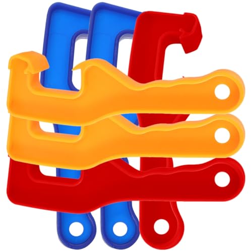 SHINEOFI 6 Stück Teiliges Eimeröffner Robuster Deckelheber für Farbdosen und Gallonenbehälter Vielseitig Einsetzbar Ergonomisch für Profis und Heimwerker Einfache Bedienung Langlebiges von SHINEOFI