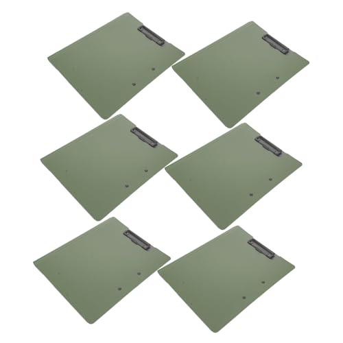 SHINEOFI 6 Stück Teiliges Faltbares Klemmbrett Ordner mit Horizontalen Vertikalen Clips Drehbar Multifunktionaler Dokumentenhalter für Büro Konferenz und Organisation SHINEOFI 6 Stück Teiliges Faltbares Klemmbrett Ordner mit Horizontalen Vertikalen Clips Drehbar Multifunktionaler Dokumentenhalter für Büro Konferenz und Organisation von SHINEOFI