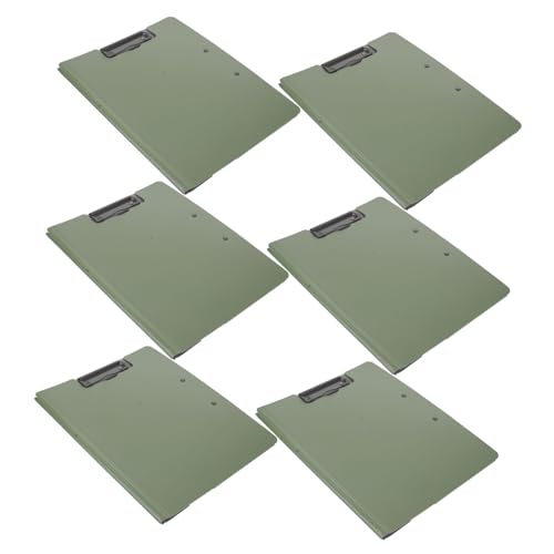 SHINEOFI 6 Stück Teiliges Klemmbrett Ordner mit Drehbaren Doppelclips Faltbar Multifunktional als Schreibbrett und Dokumentenhalter Geeignet für Büro Konferenz Schule und Außeneinsatz SHINEOFI 6 Stück Teiliges Klemmbrett Ordner mit Drehbaren Doppelclips Faltbar Multifunktional als Schreibbrett und Dokumentenhalter Geeignet für Büro Konferenz Schule und Außeneinsatz von SHINEOFI